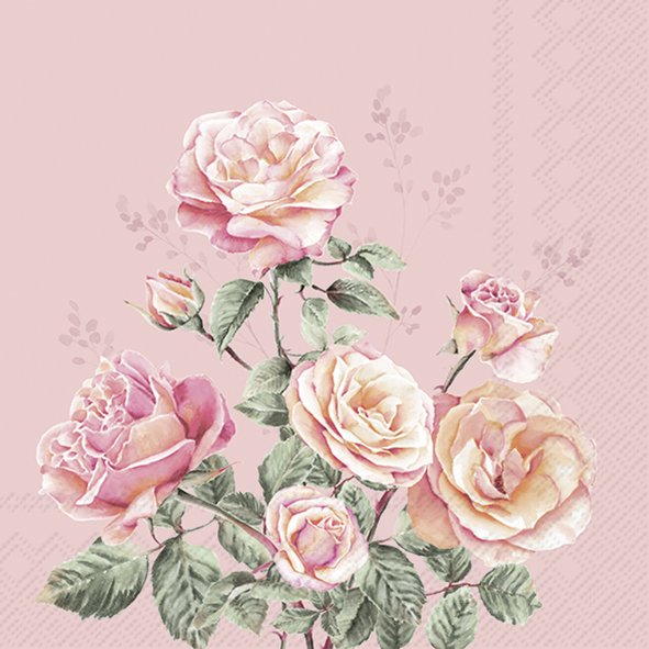 Lillith Rose Lunch Napkins, 33x33cm Keans Claremorris