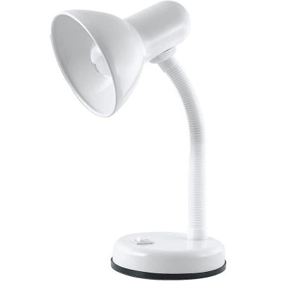 Lloytron 40W Flexi Desk Lamp White | L958W Keans Claremorris