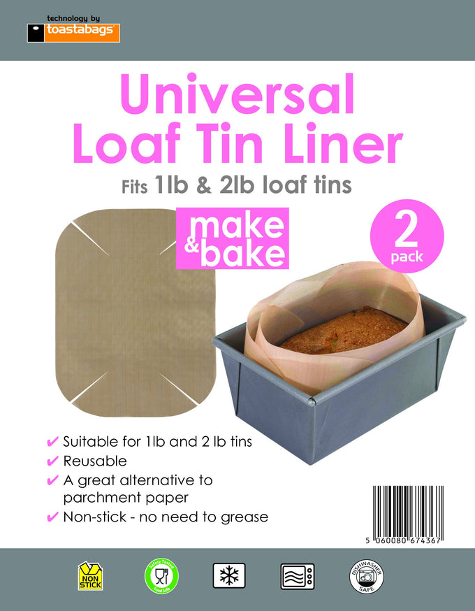 Loaf Tin Liner 2pk Keans Claremorris
