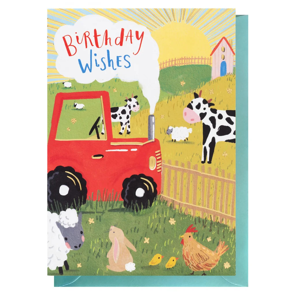 Louise Tiler – Birthday Wishes Farm Card Keans Claremorris