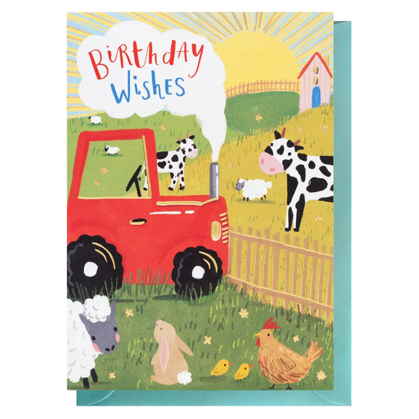 Louise Tiler – Birthday Wishes Farm Card Keans Claremorris