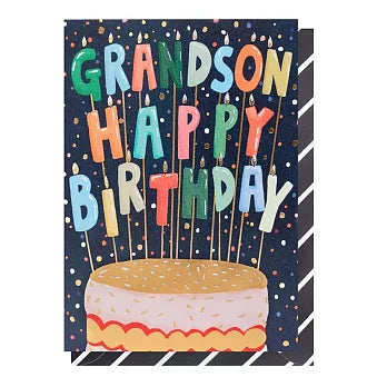 Louise Tiler – Grandson Happy Birthday Card Keans Claremorris