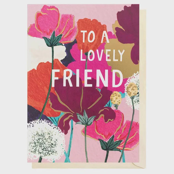 Louise Tiler – To A Lovely Friend Card Keans Claremorris