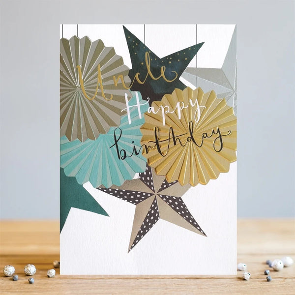 Louise Tiler – Uncle Birthday Card Keans Claremorris