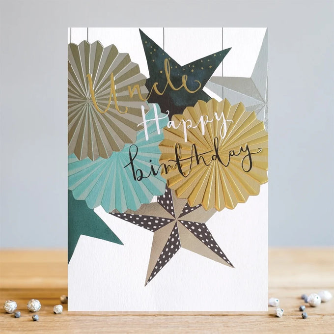 Louise Tiler – Uncle Birthday Card Keans Claremorris