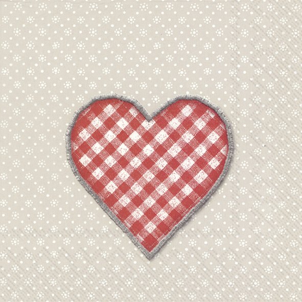 Lovely Dotty Linen Red Lunch Napkins Keans Claremorris
