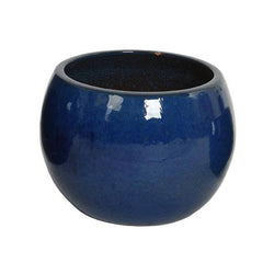 Luca Handmade Medium Dia42xH30cm  - Glazed Blue | Keans Claremorris