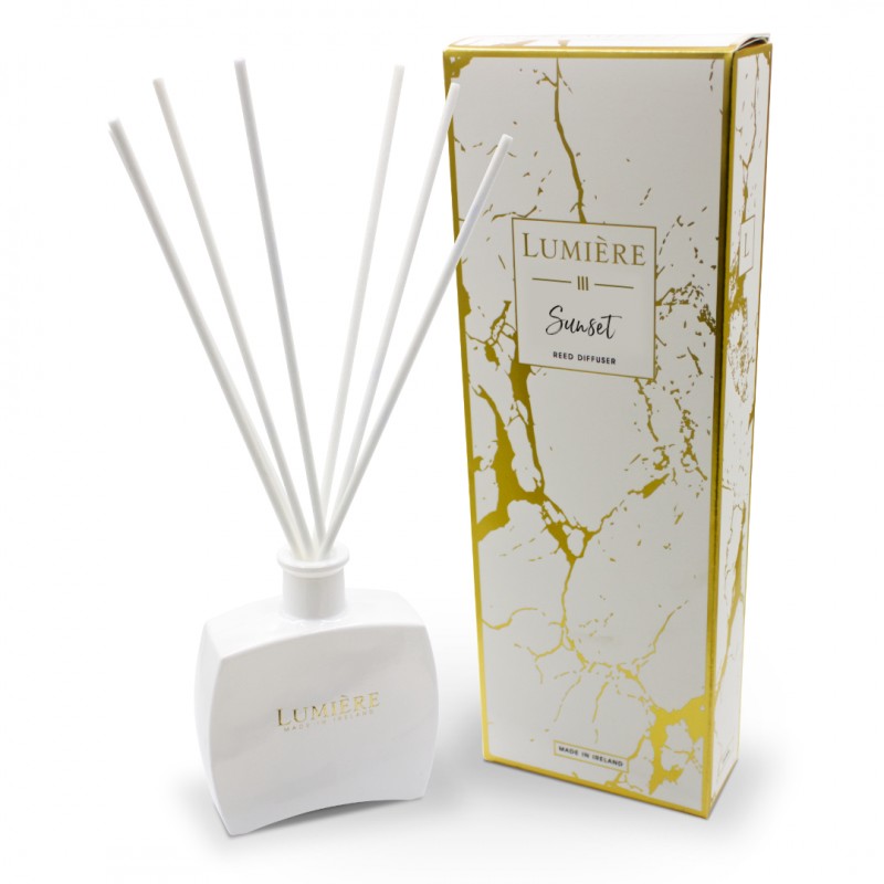 Lumiere Range - 250ml Diffuser - Sunset (Coucher du Soleil) Keans Claremorris