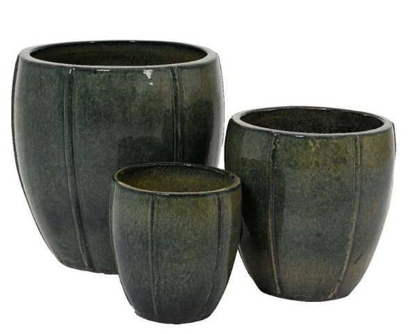Luz Planter Dark Brown/ Black Keans Claremorris