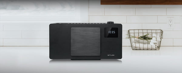 Muse CD BT Micro System 2x20w Black | M-60BT