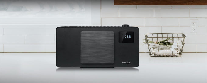 Muse CD BT Micro System 2x20w Black | M-60BT - Image 1