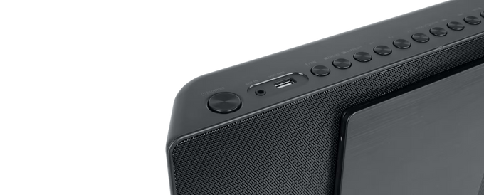 Muse CD BT Micro System 2x20w Black | M-60BT - Image 5