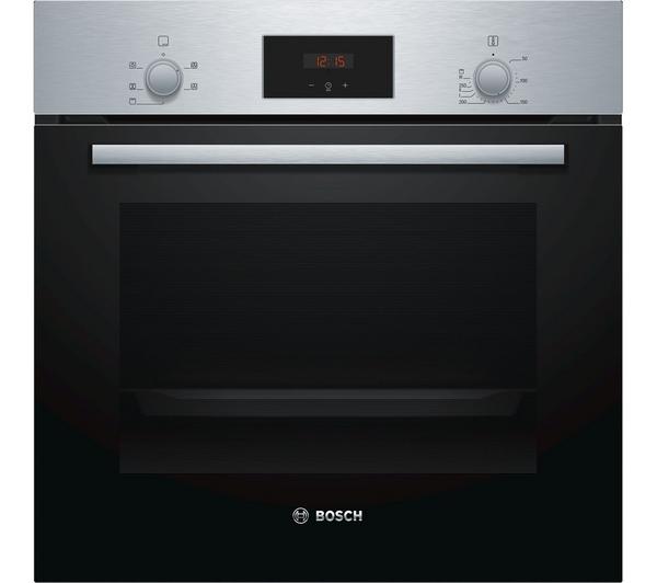 BOSCH Series 2 HHF113BR0B 66L stainless steel electric multifunction oven with child lock, enamel coating – Keans Claremorris