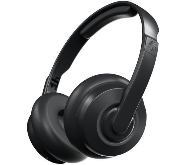 Skullcandy Cassette Wireless On-Ear Black headphones with 22h battery, Bluetooth 5.0, passive noise isolation – Keans