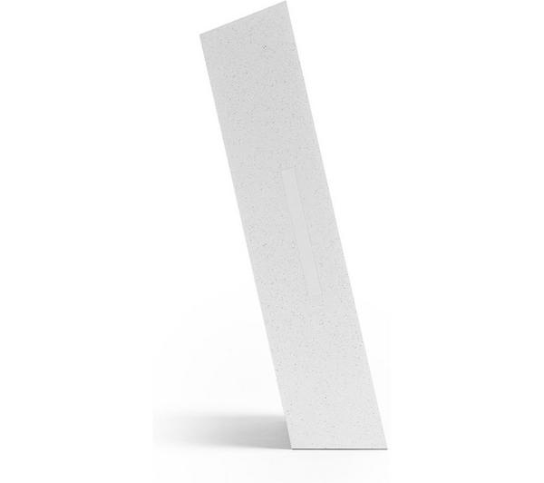 AURA Mason 9" WiFi Digital Photo Frame in White Quartz - sleek, smart display | Available at Keans Claremorris