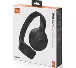 JBL Tune520BT Wireless On-Ear Headphones in Black, Bluetooth, Lightweight Comfort - Available at Keans Claremorris