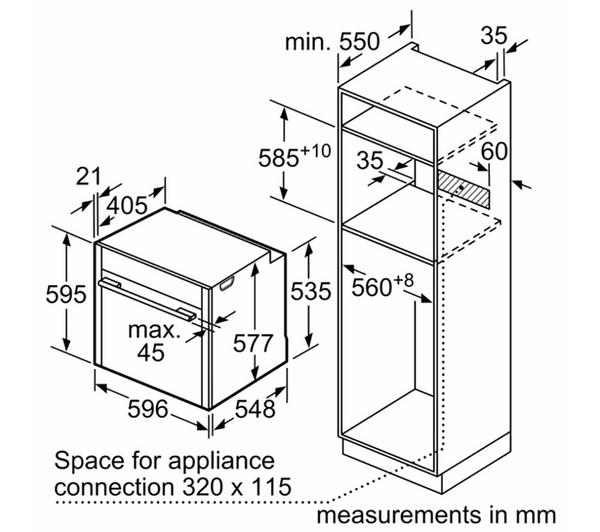 NEFF N70 Slide&Hide B54CR71G0B Electric Pyrolytic Smart Oven in Graphite – sleek design, self-cleaning, Keans Claremorris