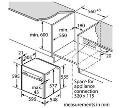 NEFF N70 Slide&Hide B54CR71G0B Electric Pyrolytic Smart Oven in Graphite – sleek, self-cleaning, from Keans Claremorris