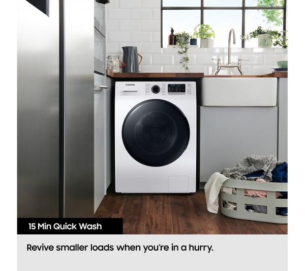 SAMSUNG Series 5 AI Energy 9kg WiFi Washing Machine 1400 Spin White - Keans Claremorris