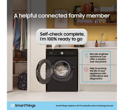 SAMSUNG Series 5 AI WiFi 9kg 1400 Spin Washing Machine White - Keans Claremorris