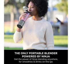 NINJA Blast BC151UKBK Cordless Black Blender, powerful portable blending, available at Keans Claremorris