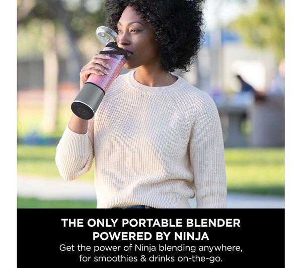 NINJA Blast BC151UKBK Cordless Black Blender, powerful portable blending, available at Keans Claremorris