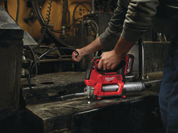 Milwaukee M18 High Torque Impact Wrench & Grease Gun Kit M18FPP2AI-502B, heavy-duty power tool set at Keans Claremorris