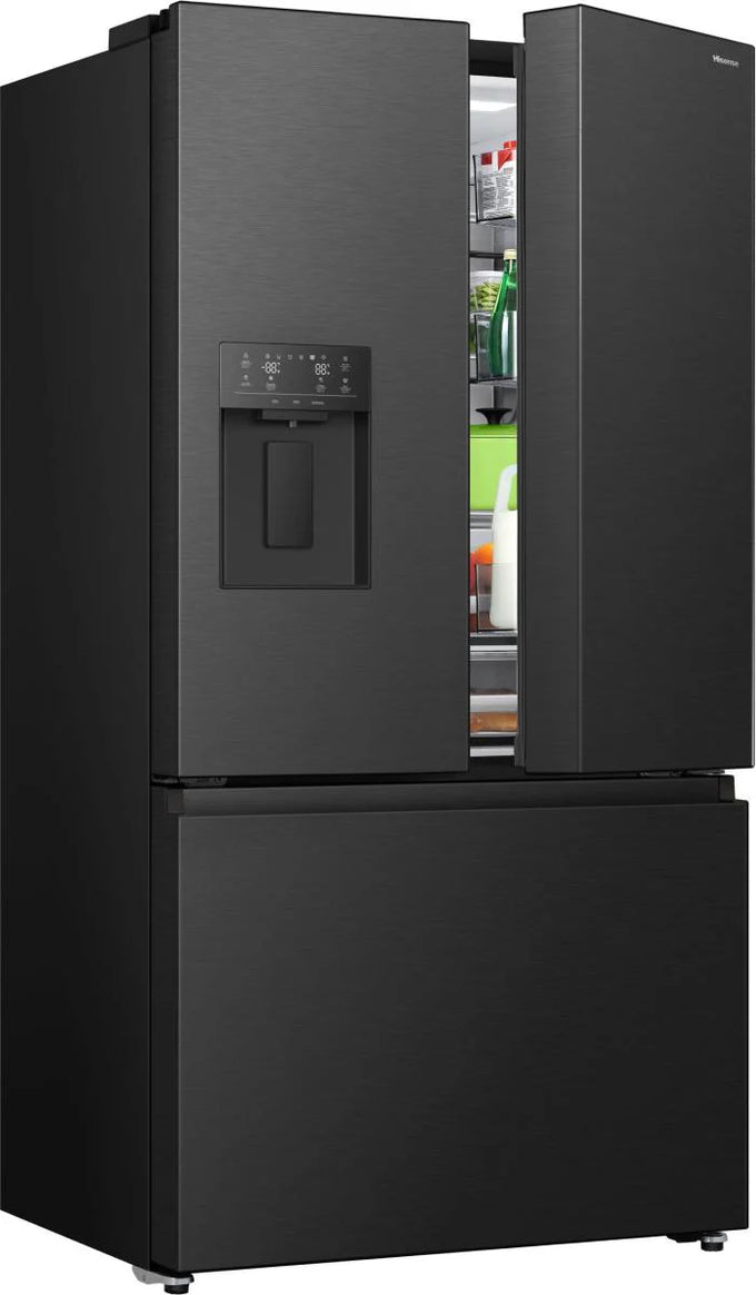 Hisense Freestanding Plumbed Water Dispenser & Ice Maker 634L Black - Image 2