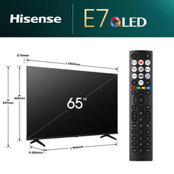 Hisense 65 Inch 4K QLED Smart TV Series E71Q | 65E71Q