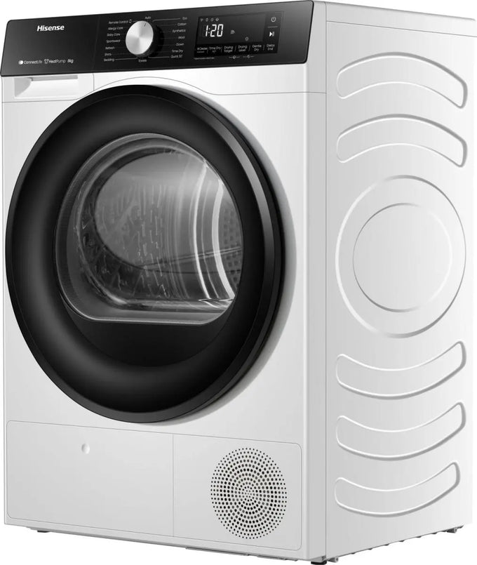 Hisense 8Kg Freestanding Tumble Dryer - White - Image 2