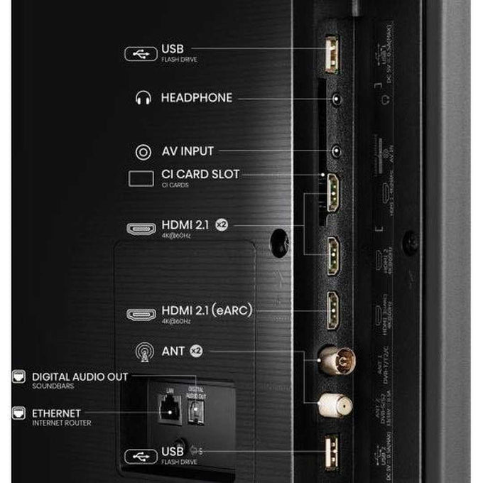 Hisense U6NQ 65" 4K UHD Mini-LED Smart TV | 65U61NQ - Image 4