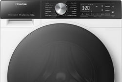 Hisense 10kg Freestanding Washing Machine 1400rpm LED Display White