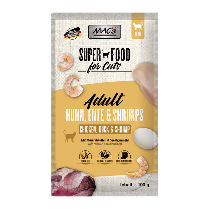 MAC's Cat Pouch - Chicken, Duck & Shrimps Keasn Claremorris