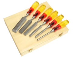 IRWIN M373 Splitproof Bevel Edge Chisel Set – 8 Piece