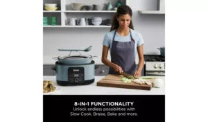 Ninja Foodi PossibleCooker 8-in-1 Slow Cooker MC1001UK, versatile multi-cooker, available at Keans Claremorris