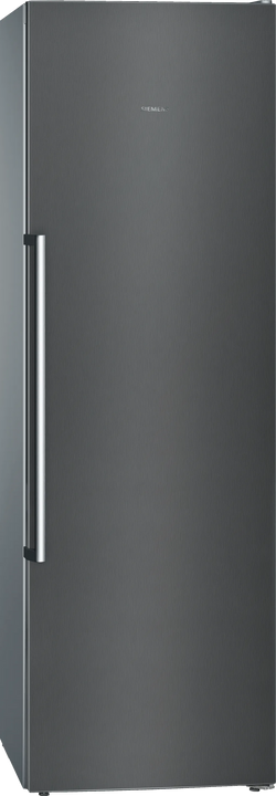 Siemens IQ500 Free-Standing Freezer | 186 x 60 cm | Black Inox | Anti Fingerprint