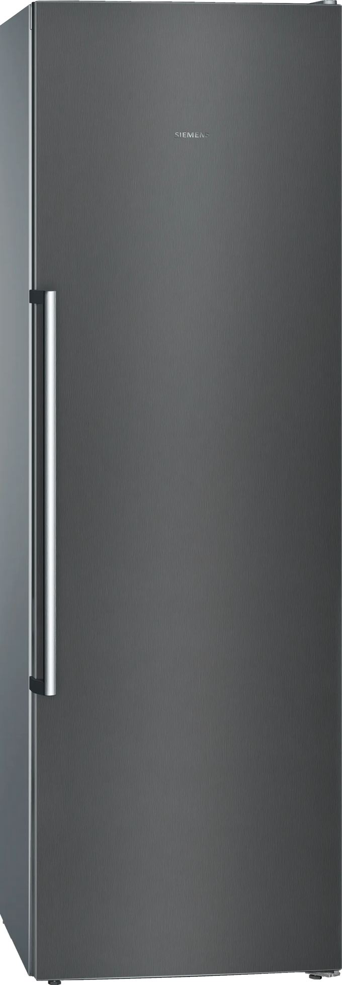 Siemens IQ500 Free-Standing Freezer | 186 x 60 cm | Black Inox | Anti Fingerprint - Image 1