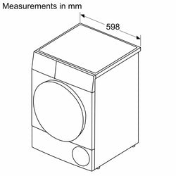 Bosch Serie 6 9KG Heat Pump Tumble Dryer | WQG24500GB