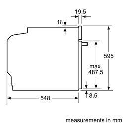 NEFF Graphite N50 Slide & Hide Single Oven | B6ACH7AG7B