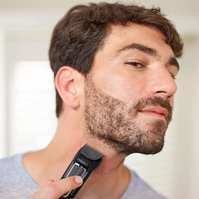 Philips Multigroom Series 3000 8-in-1 Face & Body Hair Shaver and Nose Ear Trimmer EDL MG3730/13 at Keans Claremorris
