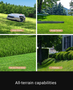 Dreame Robotic Mower A1 Pro automatic robot lawnmower for effortless grass cutting | Keans Claremorris