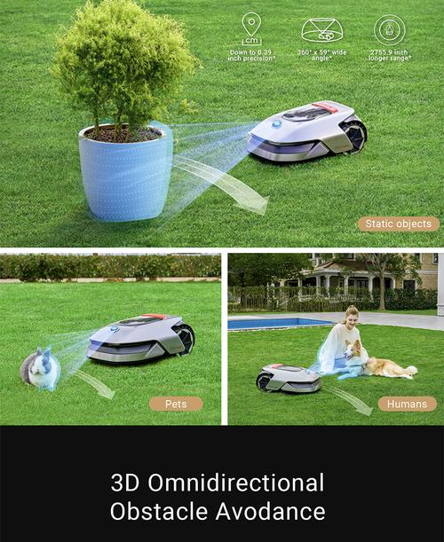 Dreame Robotic Mower A1 Pro automatic robot lawnmower for efficient grass cutting | Keans Claremorris