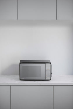 Toshiba 20L 800W Touch Control Digital Microwave oven, sleek design, available at Keans Claremorris.