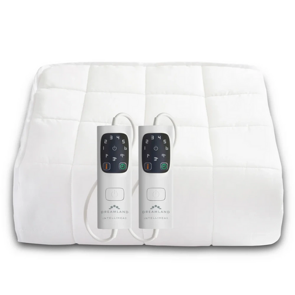 Dreamland Snowed In Organic Cotton Warming Mattress Protector King