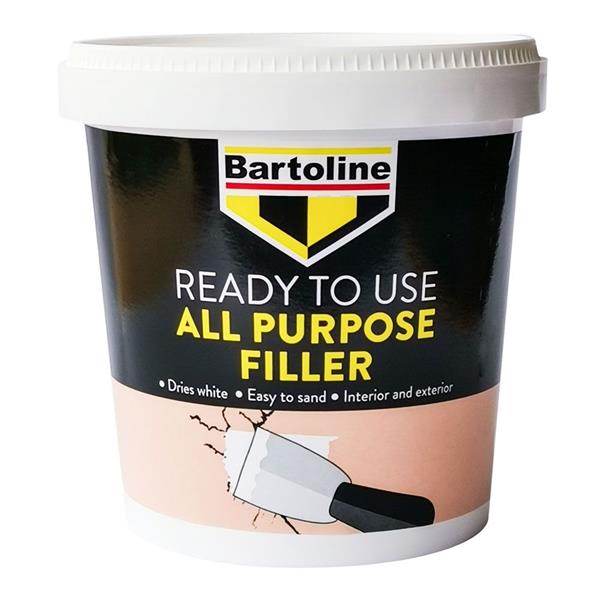 Bartoline Ready Mix Filler 600g for timber, stonework & plaster repairs, smooth finish, ready to use – Keans Claremorris