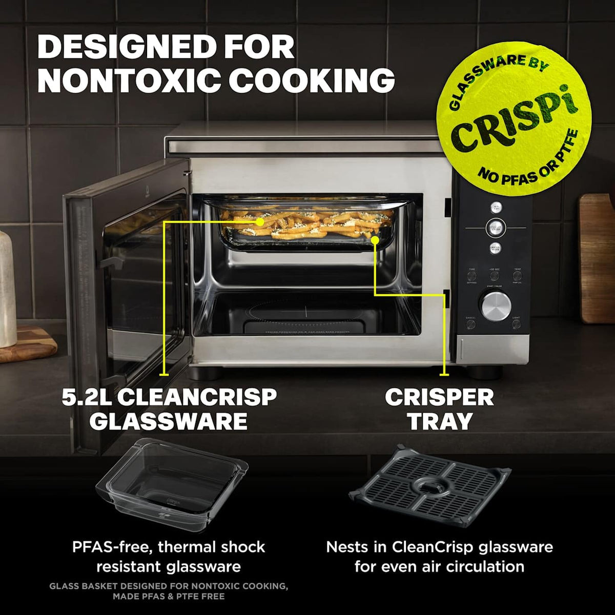 Ninja Crispi Microwave Black | MW101UKBK1 - Image 2