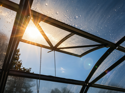 Manual Roof window for Greenhouse "STRONG"-keans-claremorris