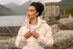 Ladies Outdoor Coat | Margot Ladies Coat | Irish Cream