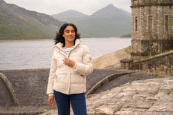 Ladies Outdoor Coat | Margot Ladies Coat | Irish Cream