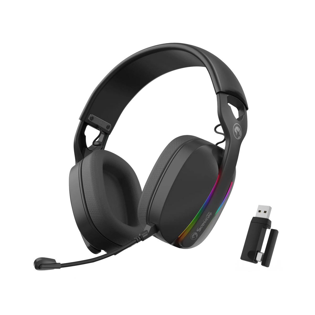 Marvo 2.4Hhz Bluetooth Wireless Gaming Headset | 925478 Keans Claremorris